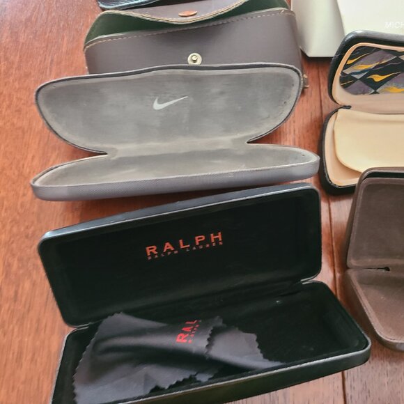 Designer Lot of 18 Eyeglass Sunglass Cases Hard and Soft main image 8